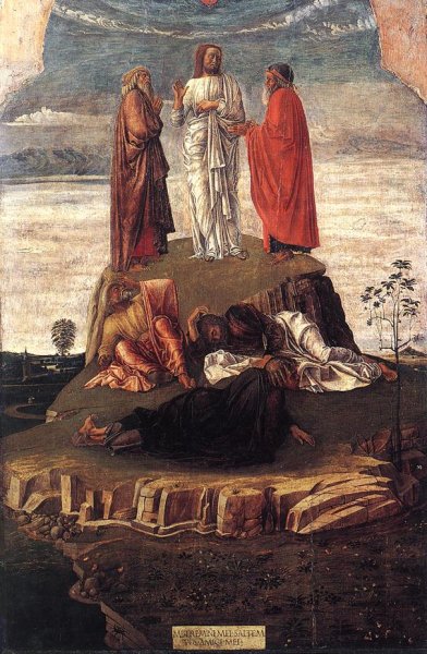 Main Product Photo of Transfiguration of Christ Painting by Giovanni Bellini