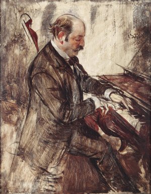 Der Pianist by Giovanni Boldini Oil Painting