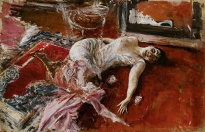 Ecstasy by Giovanni Boldini Oil Painting
