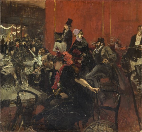 Main Product Photo of Feast Scene  Painting by Giovanni Boldini