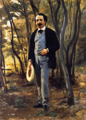 Guglielmo Pampana by Giovanni Boldini - Oil Painting Reproduction