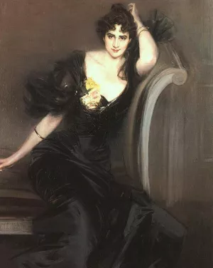 Lady Colin Campbell by Giovanni Boldini - Oil Painting Reproduction