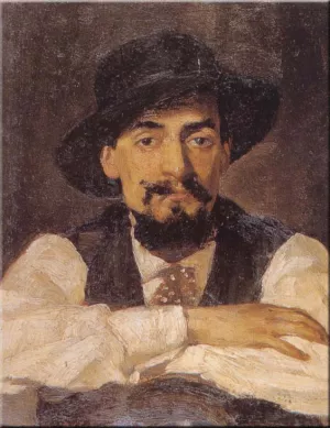 L'Amico Andrea Vendeghini by Giovanni Boldini Oil Painting