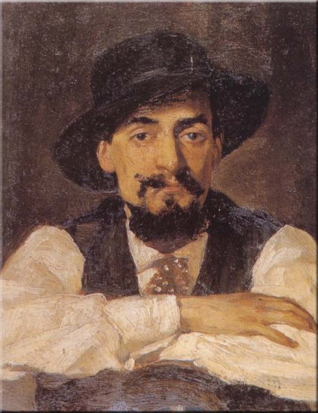 Main Product Photo of L'Amico Andrea Vendeghini Painting by Giovanni Boldini