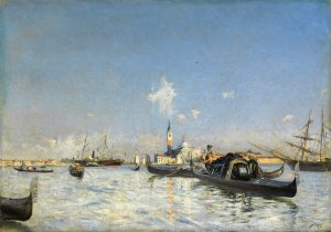 L'isola Di San Giorgio A Venezia by Giovanni Boldini Oil Painting
