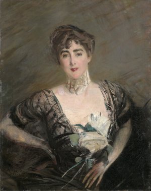 Portrait der Josefina Alvear de Errazuriz by Giovanni Boldini Oil Painting