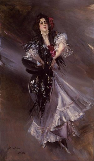 Portrait of Anita de la Ferie, 'The Spanish Dancer'