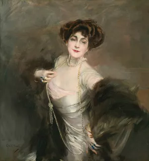 Portrait Of Diaz Albertini by Giovanni Boldini Oil Painting