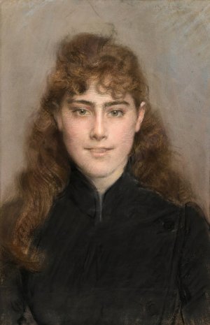 Portrait Of Grace King Connelly by Giovanni Boldini Oil Painting