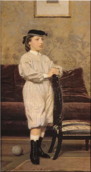 Ritratto di Leonetto Banti by Giovanni Boldini - Oil Painting Reproduction