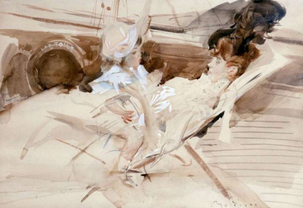 Main Product Photo of Untitled 2 Painting by Giovanni Boldini