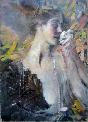 Untitled by Giovanni Boldini Oil Painting