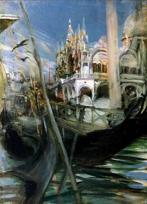 Venice by Giovanni Boldini - Oil Painting Reproduction