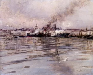View of Venice by Giovanni Boldini Oil Painting