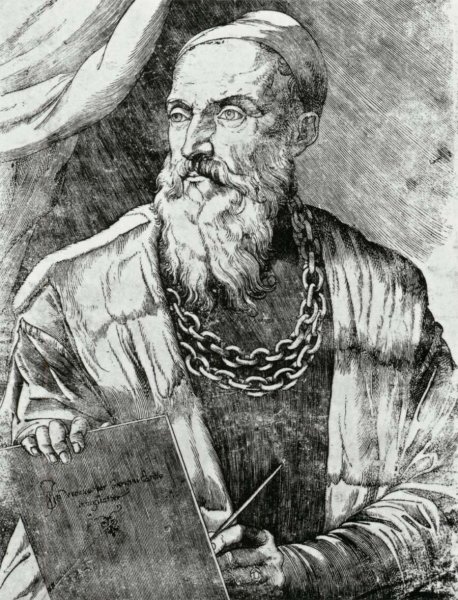 Main Product Photo of Self-Portrait by Titian Painting by Giovanni Britto