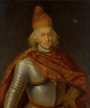 Portrait of Doge Francesco Morosini by Giovanni Carboncino Oil Painting