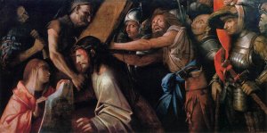 Road to Calvary with Veronica's Veil