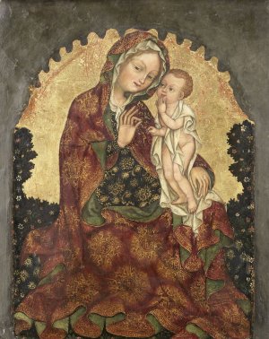 Madonna of Humility by Giovanni Da Francia Oil Painting