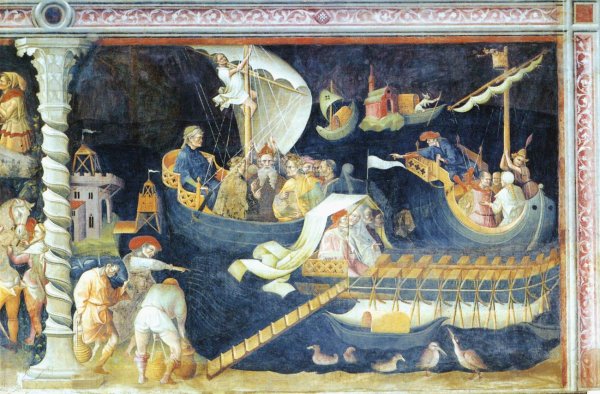 The Return of the Magi by Giovanni Da Modena - Hand-Painted Oil Painting Reproduction