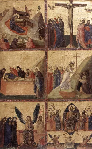 Stories of the Life of Christ by Giovanni Da Rimini Oil Painting
