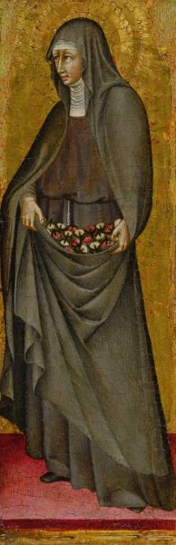 St. Elizabeth of Hungary by Giovanni Di Paolo Oil Painting