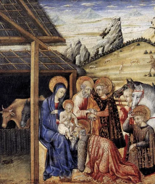 The Adoration of the Magi by Giovanni Di Paolo Oil Painting ...