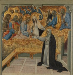 The Mystic Marriage of Saint Catherine of Siena by Giovanni Di Paolo Oil Painting