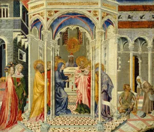 The Presentation of Christ in the Temple by Giovanni Di Paolo Oil Painting