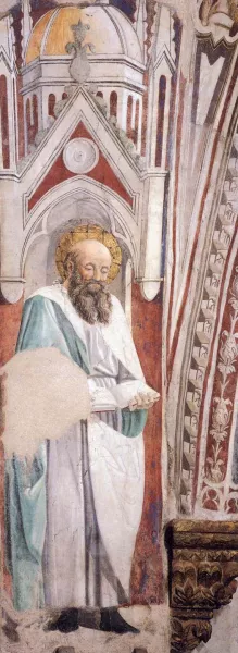 St Augustine by Giovanni Di Piamonte Oil Painting