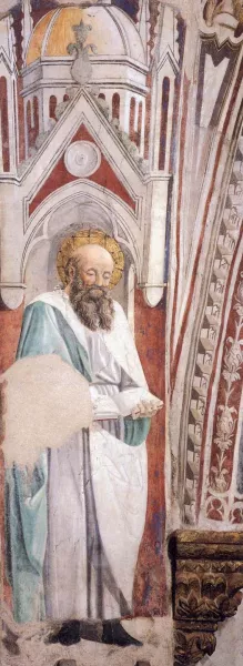 St Augustine Oil painting by Giovanni Di Piamonte