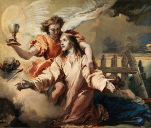 The Prayer In The Garden by Giovanni Domenico Tiepolo Oil Painting