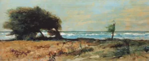 Libecciata by Giovanni Fattori Oil Painting