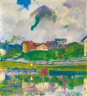 Maloja by Giovanni Giacometti Oil Painting