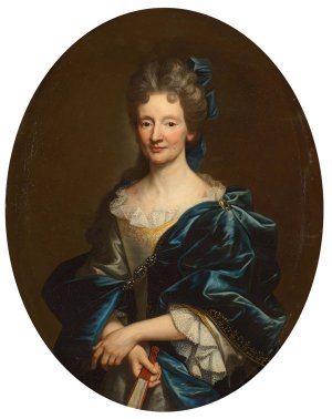 Portrait of a lady by Giovanni Maria Delle Piane Oil Painting