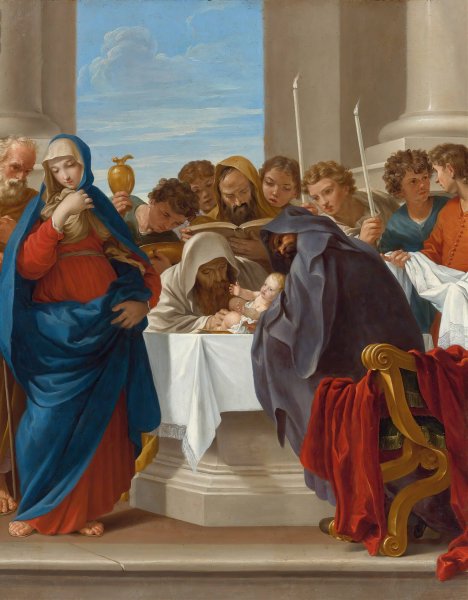 The Circumcision by Giovanni Maria Viani - Hand-Painted Oil Painting Reproduction