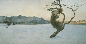Die bosen Mutter by Giovanni Segantini Oil Painting