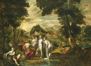 The Judgment of Paris by Giovanni Sons Oil Painting