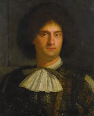 Portrait Of A Man by Girolamo Forabosco Oil Painting