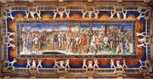The Oath of Sermide by Girolamo Genga - Oil Painting Reproduction