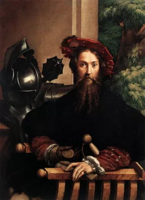 Gian Galeazzo Sanvitale, Count of Fontanellato painting by Girolamo Francesco Maria Mazzola (Parmigianino)