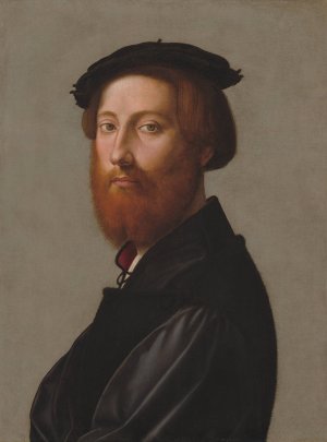 Leonardo de'Ginori by Giuliano Bugiardini Oil Painting
