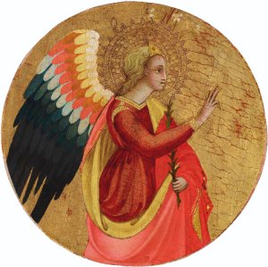 The Angel of the Annunciation by Giuliano D'Arrigo Oil Painting