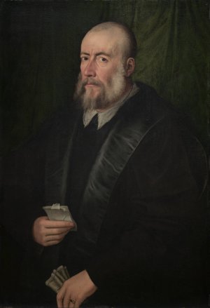 Portrait of an Old Man by Giulio Campi Oil Painting