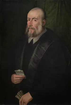 Portrait of an Old Man by Giulio Campi Oil Painting