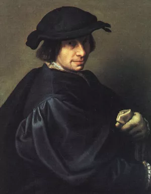 Portrait of Father Galeazzo Campi painting by Giulio Campi