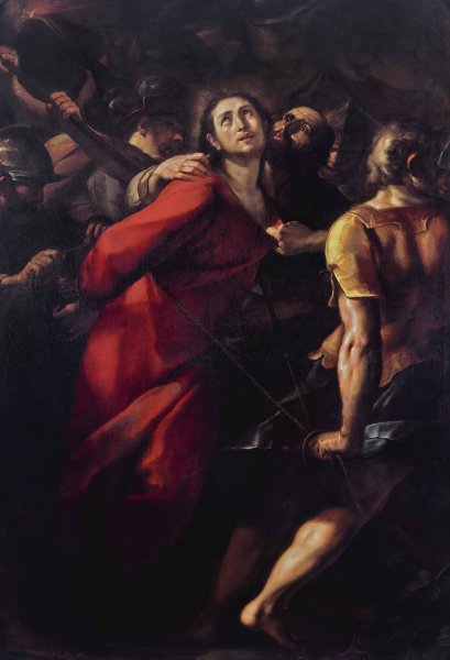 The Capture Of Christ by Giulio Cesare Procaccini - Hand-Painted Oil Painting Reproduction