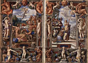 Pages from the Farnese Hours painting by Giulio Clovio