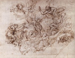 Allegory of the Virtues of Federico II Gonzaga by Giulio Romano Oil Painting