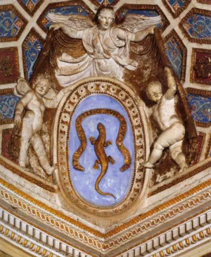 Coat-of-Arms painting by Giulio Romano
