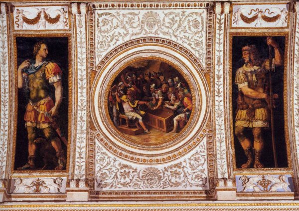 Main Product Photo of Emperor Alexander Painting by Giulio Romano